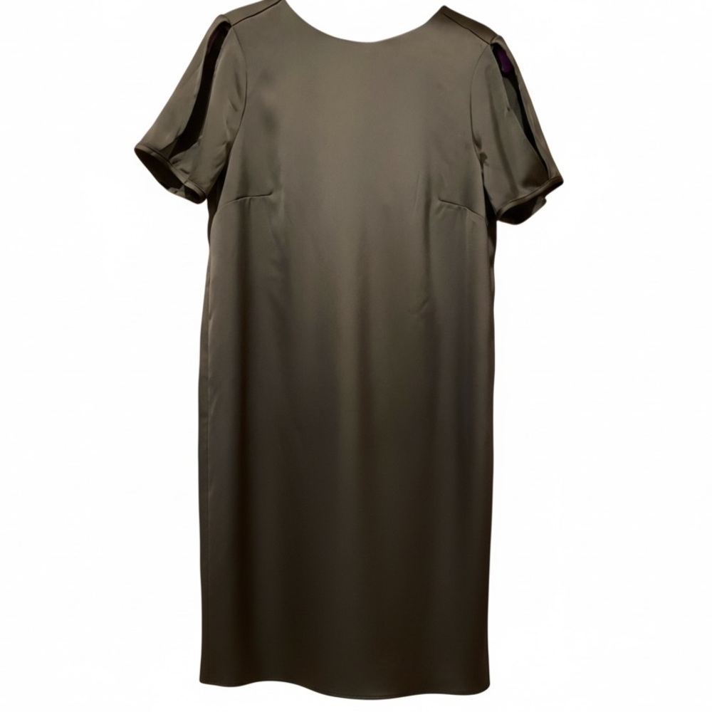 H&M Little Black Short Split Sleeve Open Back Cocktail Dress Size 8